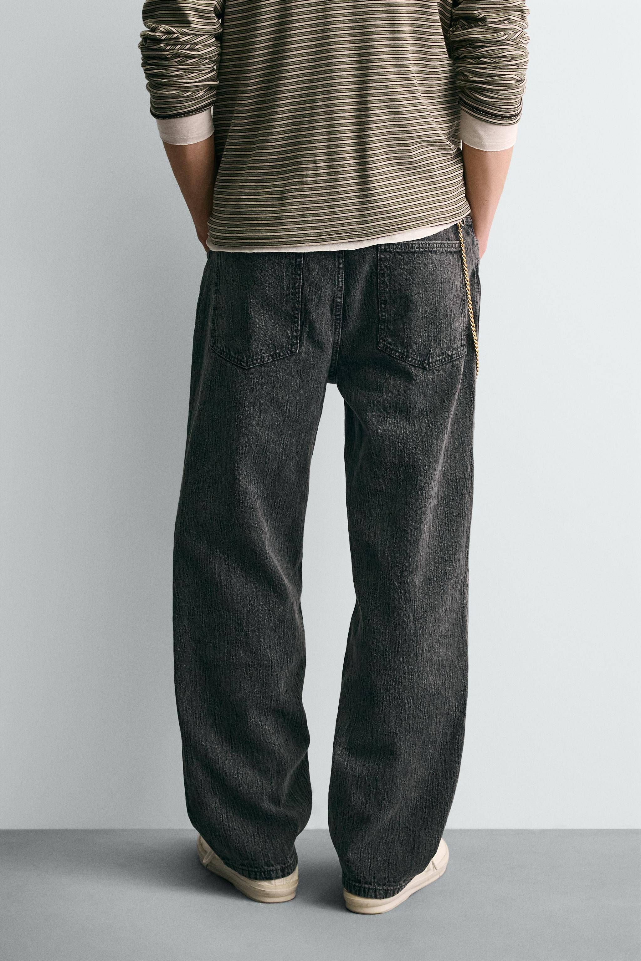 STRAIGHT FIT JACQUARD PANTS